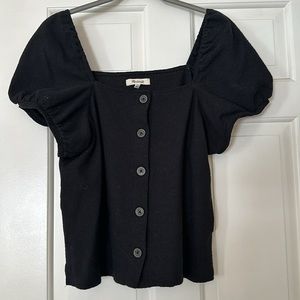 Madewell puffy sleeve top